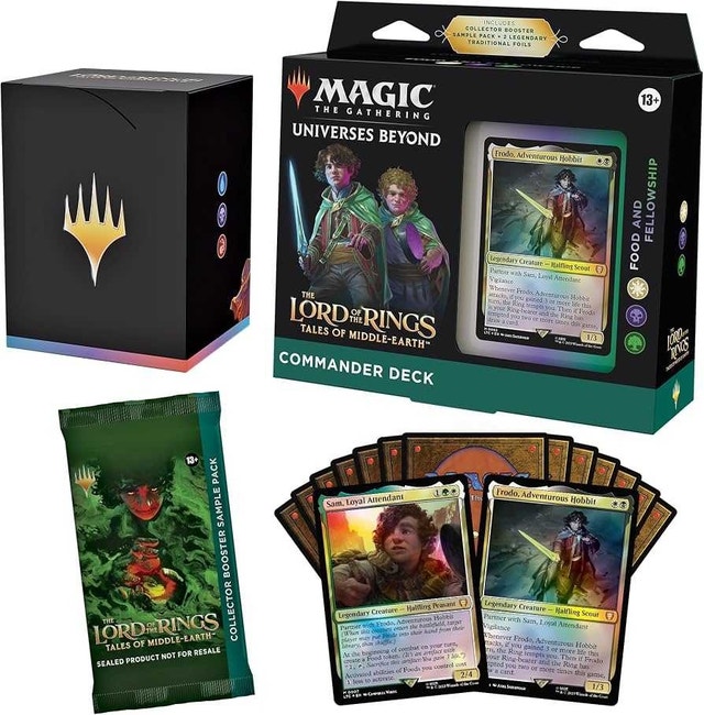 Magic: The Gathering Lord of the Rings Commander Decks - photo 4