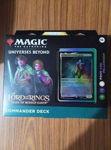 Sealed LOTR Commander Deck - Food and Fellowship (Frodo/Sam)