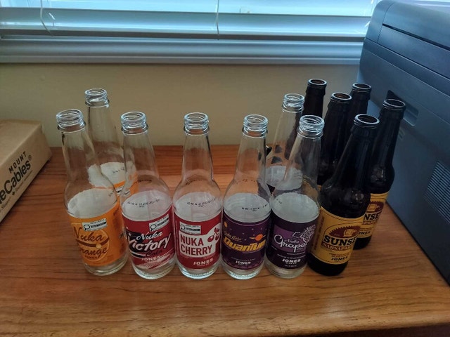 Complete Fallout x Jones Soda MT Bottle Collection (6 Pack)