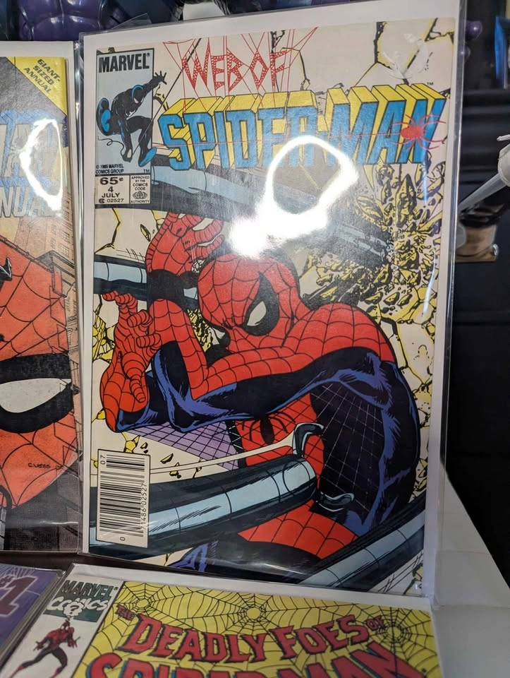 LOT OF 4 Amazing spiderman bundle 90s Comic books - photo 2