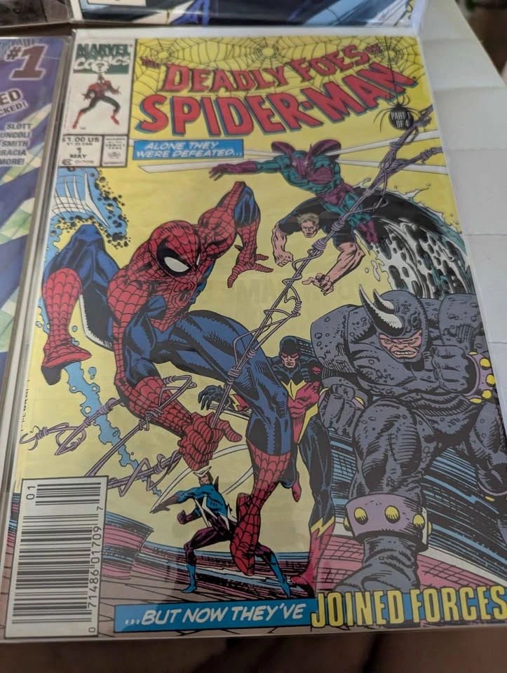 LOT OF 4 Amazing spiderman bundle 90s Comic books - photo 4
