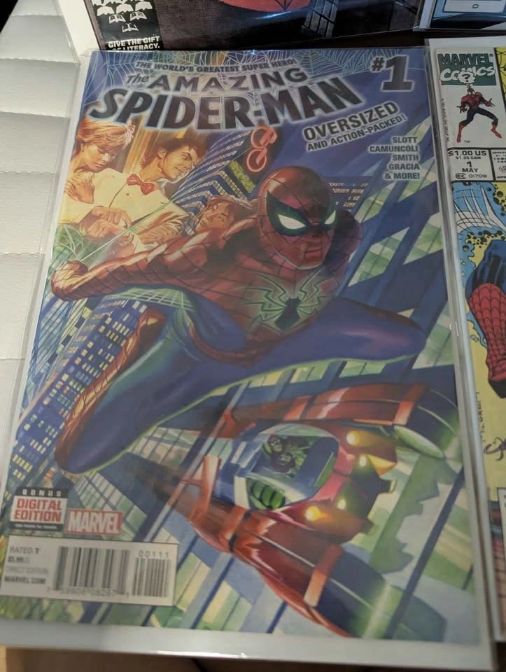 LOT OF 4 Amazing spiderman bundle 90s Comic books - photo 5