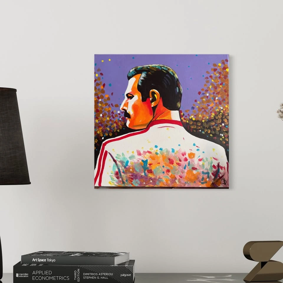 Freddy Mercury- Handmade Acrylic painting - photo 3