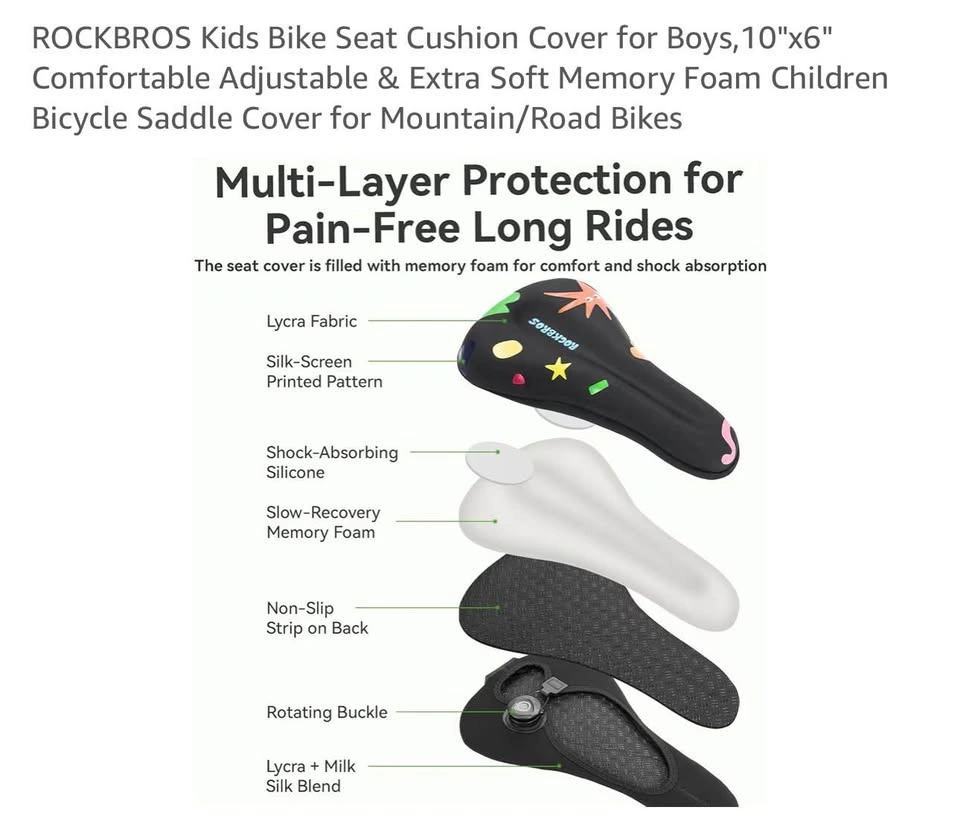 Rockbros Kids Bike Seat - photo 5
