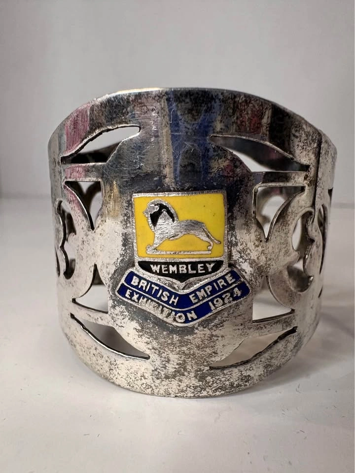 1924 British Empire Exhibition Wembley Napkin Ring - photo 2