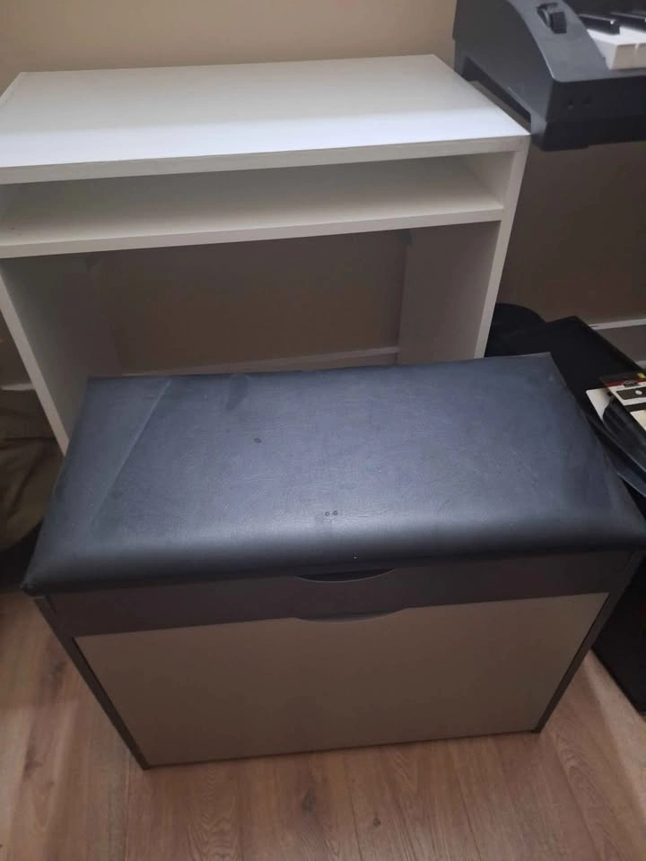 Shoe bench with storage - photo 2