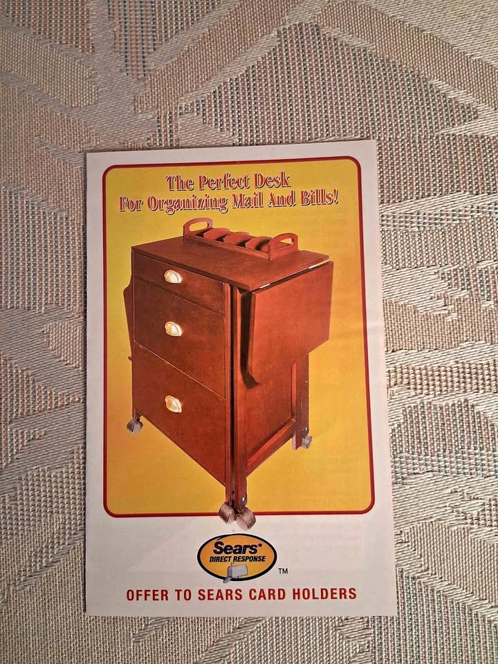 Vintage 2007 Sears Mailer Advertisement – Retro Home Decor Paper