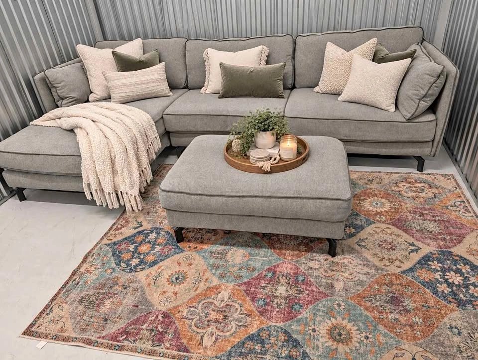 Delivery! High end beautiful sectional.