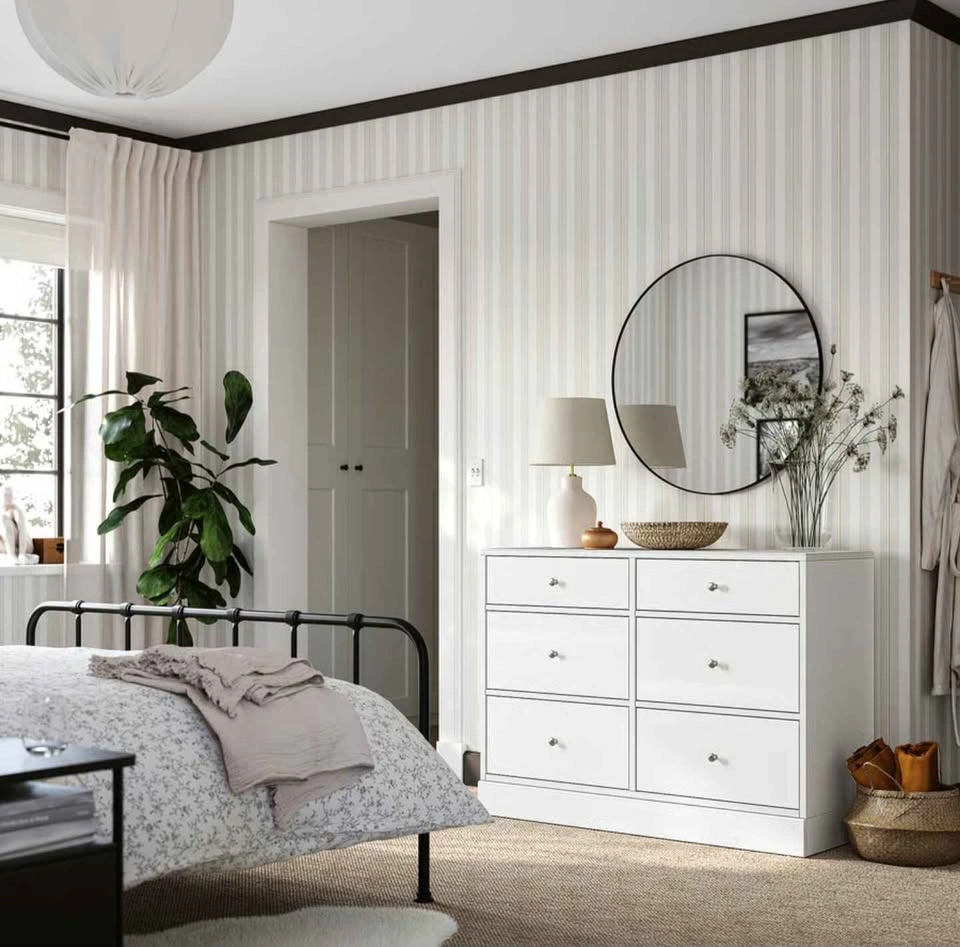 New IKEA HAVSTA 6-Drawer Dresser, White - photo 3