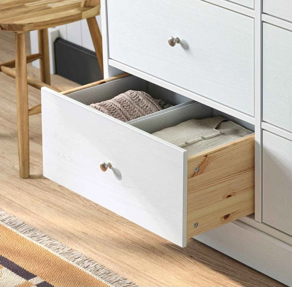 New IKEA HAVSTA 6-Drawer Dresser, White - photo 5