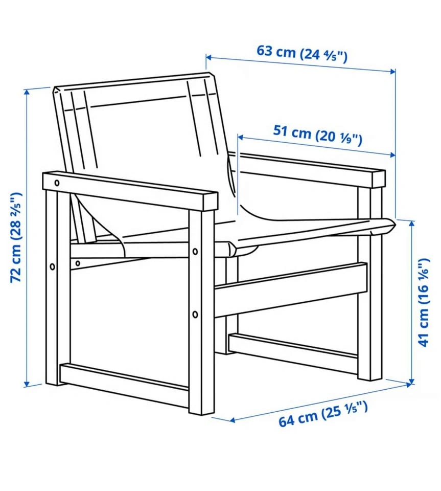 New in box IKEA SJÄLSÖ Armchair - photo 5