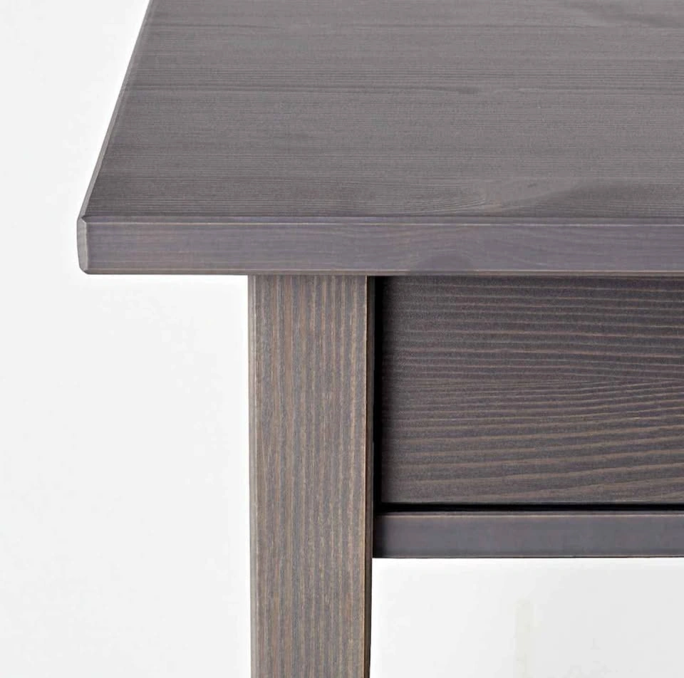 New in box Ikea Hemnes Nightstand, dark gray stained - photo 4