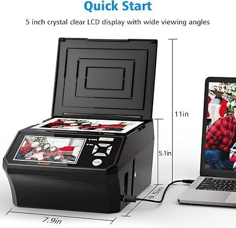 Kedok All-in-One Photo & Film Scanner
