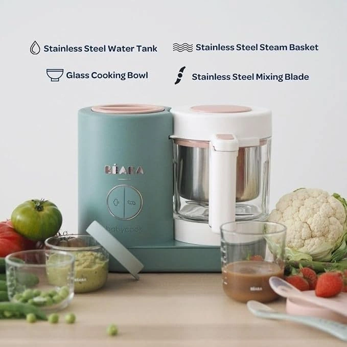 BEABA Babycook Neo 5-in-1 Glass Baby Food Maker - photo 2