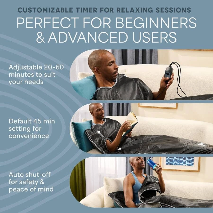 Lifepro BioRemedy Infrared Sauna Blanket (LP-BRMDYL) - photo 3