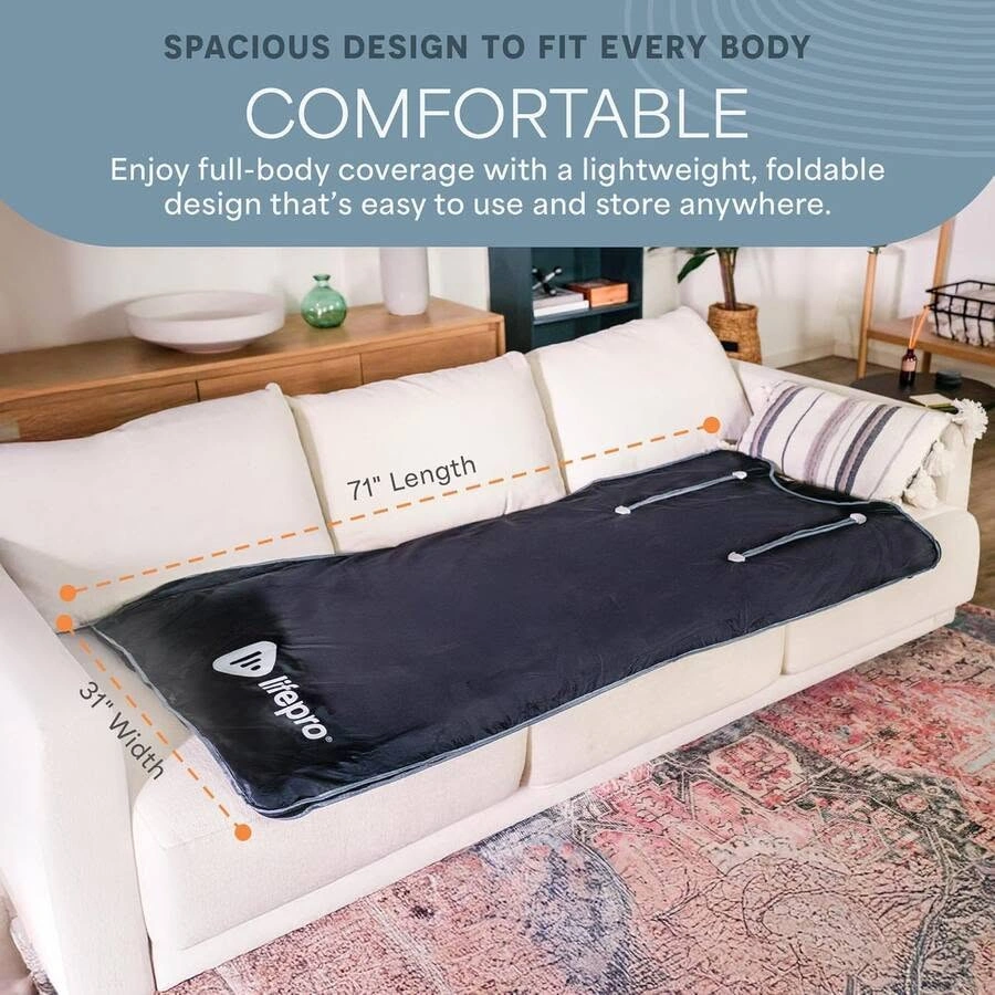 Lifepro BioRemedy Infrared Sauna Blanket (LP-BRMDYL) - photo 5
