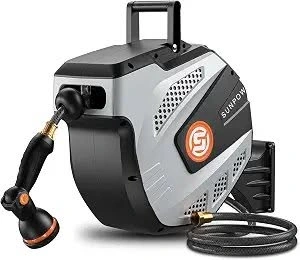 SUNPOW ZYW03-S15 50FT Retractable Garden Hose Reel