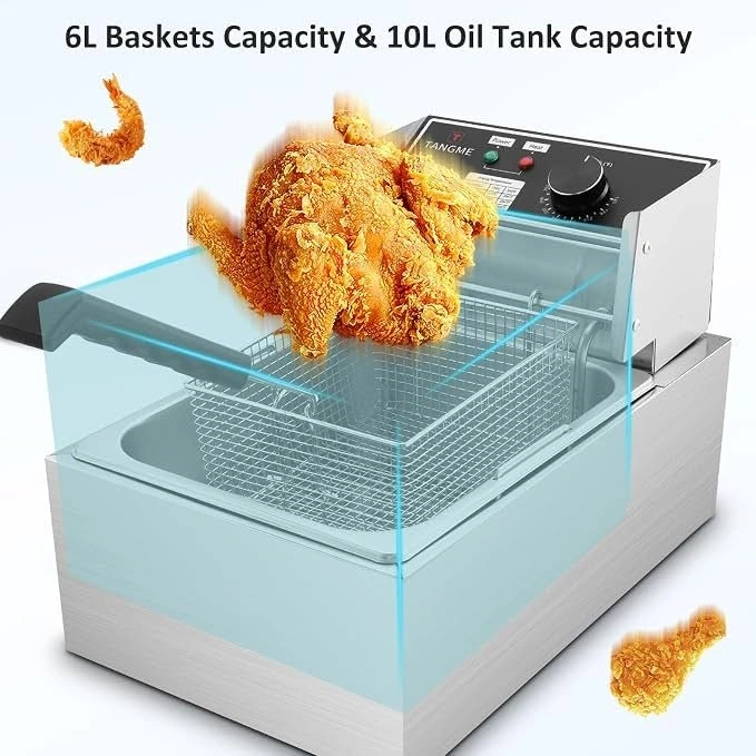 Tangme S81 Electric Fryer – Countertop Deep Fryer - photo 3