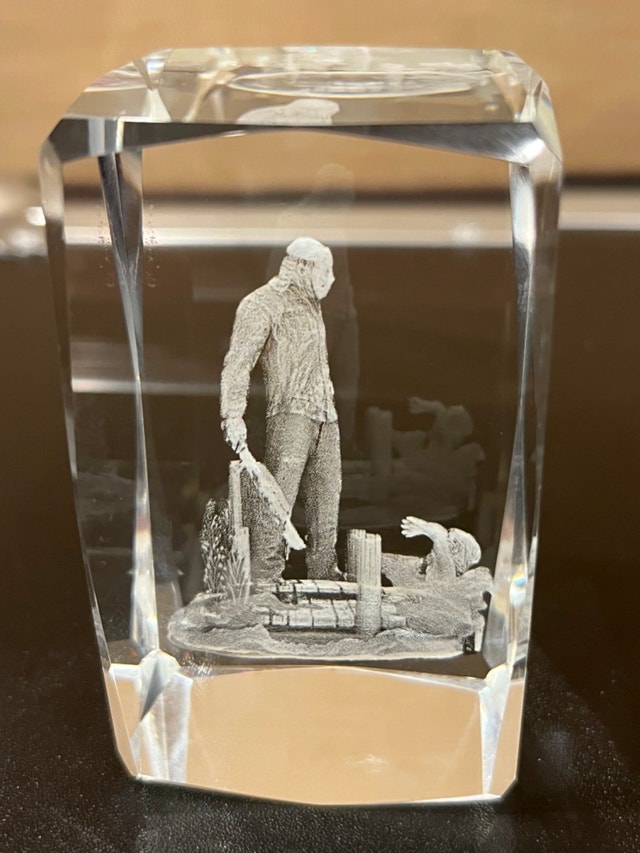 Friday the 13th (Jason Voorhees) 3D Glass Block Light