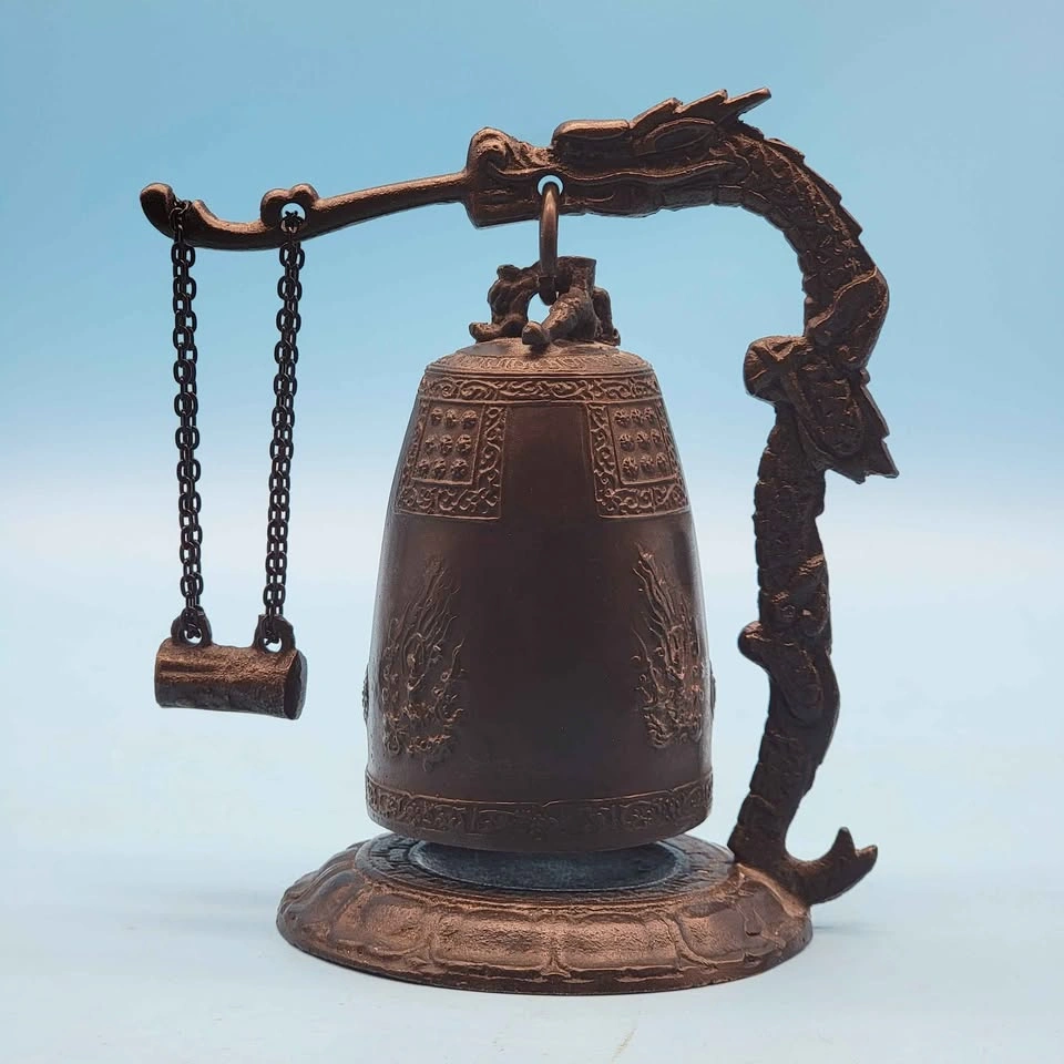 Buddhist Temple Bell Emille Bell, Korean Traditional Bronze - photo 3