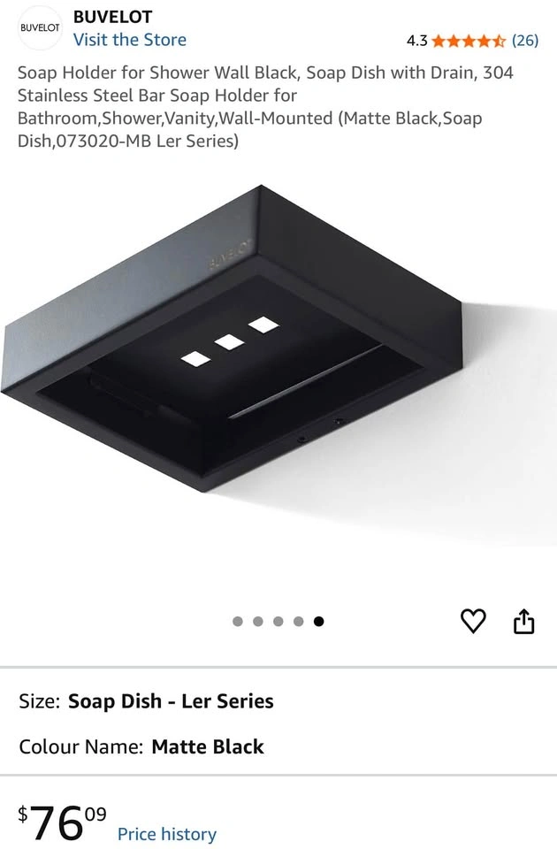 Wall Mounted Soap Dish Holder - photo 4
