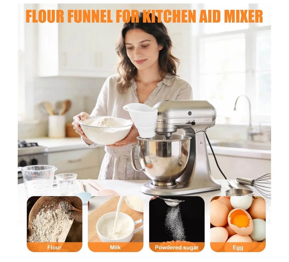 Kitchen Aid Mixer Silicone Funnel - photo 2