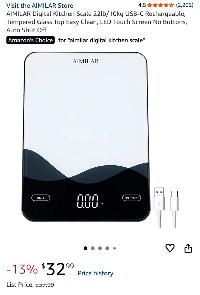 Digital Kitchen Scale