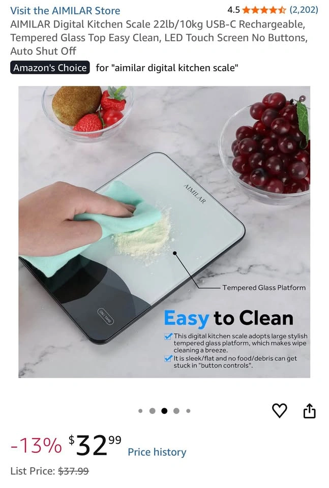 Digital Kitchen Scale - photo 5