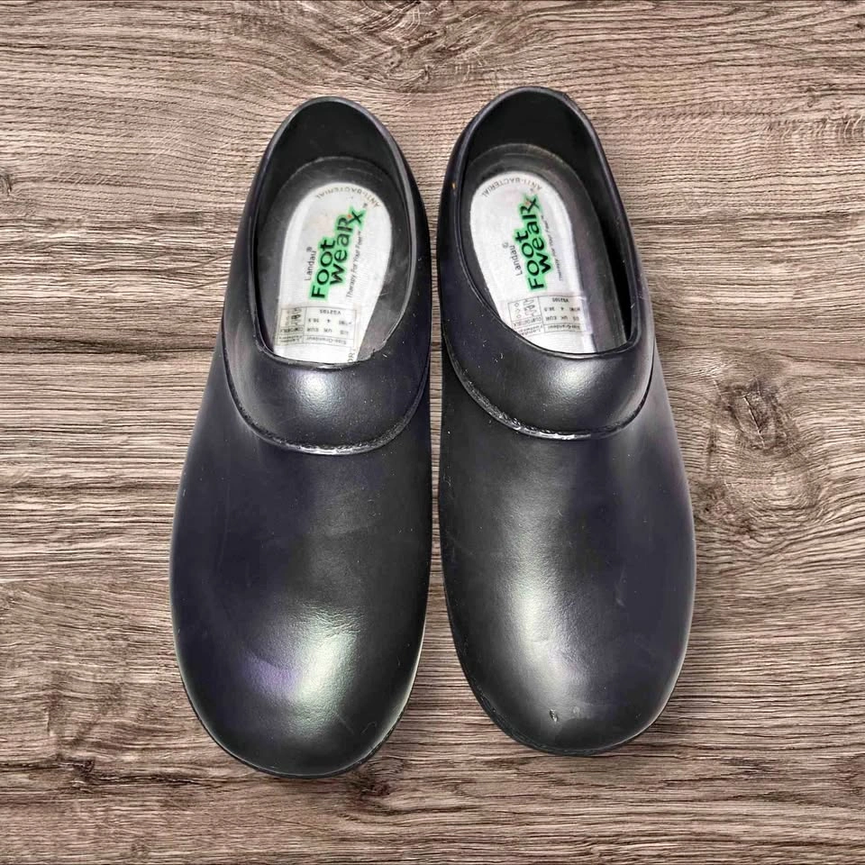 Black Landau FootwearRX Clogs W7/M5