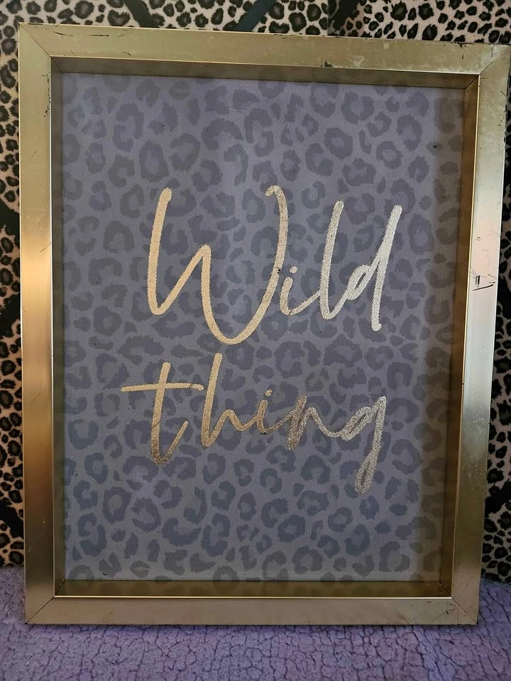 Wild Thing Framed Picture Wall Art