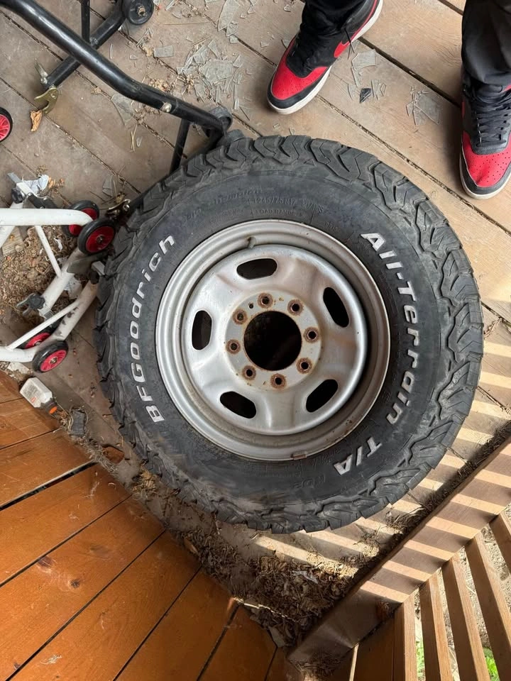 BFGoodrich All-Terrain T/A KO2 LT245/75R17 Tires and Rims - photo 3