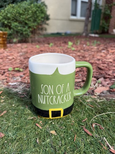 Rae Dunn x ELF "SON OF A NUTCRACKER" Ceramic Coffee Mug NEW