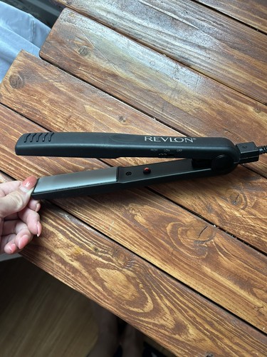 Revlon Electric Flat Iron Hair Straightener, Black