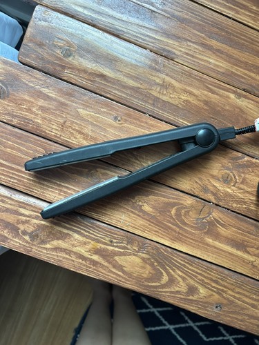 Revlon Electric Flat Iron Hair Straightener, Black - photo 4