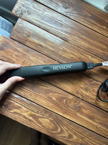 Revlon Electric Flat Iron Hair Straightener, Black - photo 5