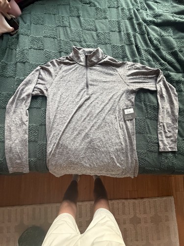 Eddie Bauer Motion Resolution Flux HD 1/4 Zip Pullover Gray Men’ - photo 2
