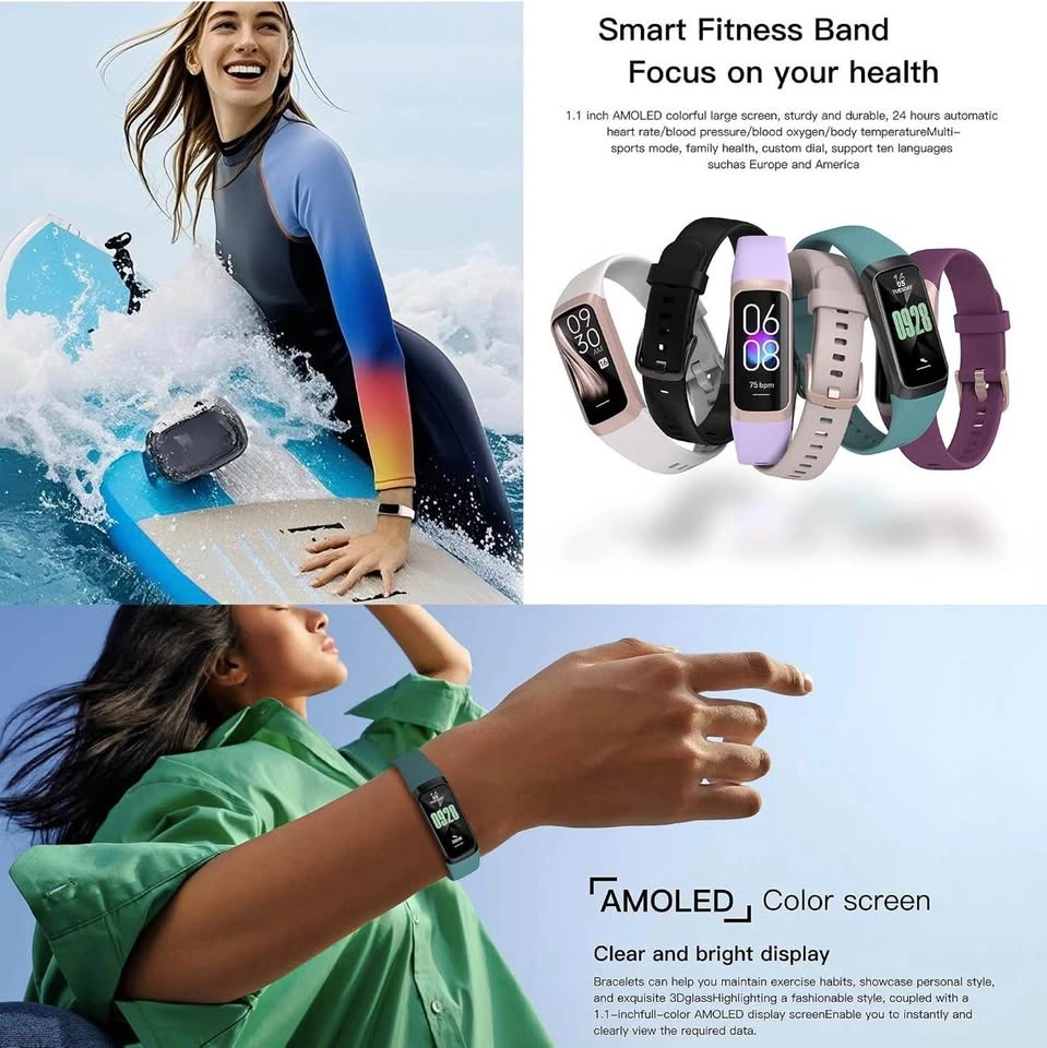 Fitness Tracker with Heart Rate/Blood Oxygen/Sleep Monitor - photo 2