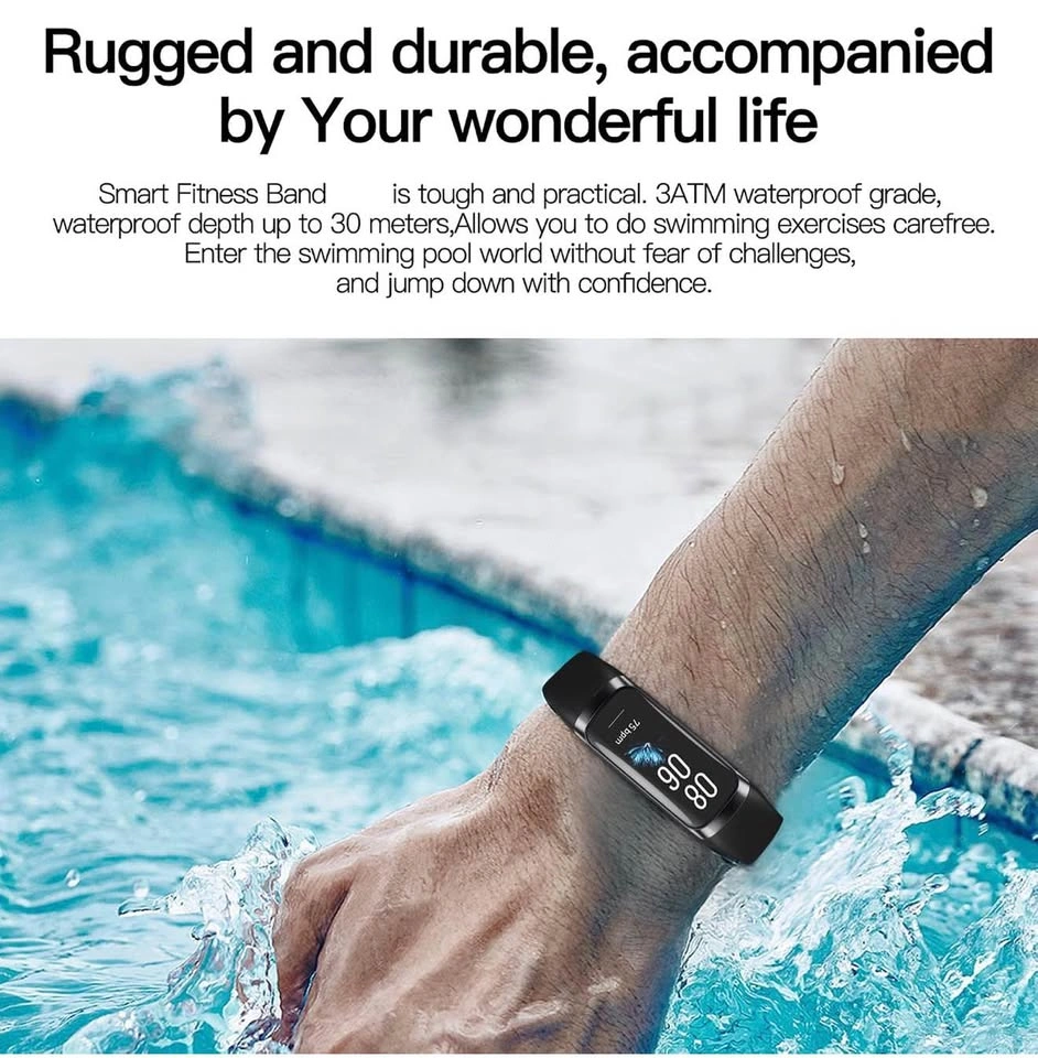 Fitness Tracker with Heart Rate/Blood Oxygen/Sleep Monitor - photo 3