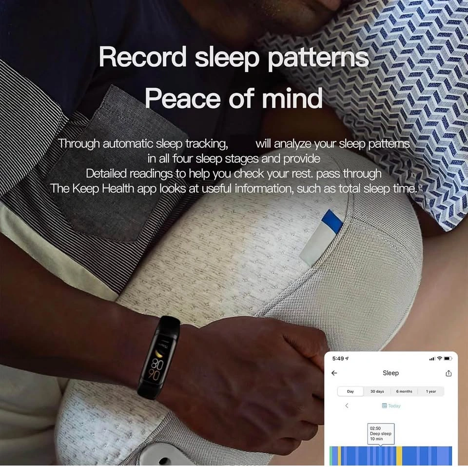 Fitness Tracker with Heart Rate/Blood Oxygen/Sleep Monitor - photo 4