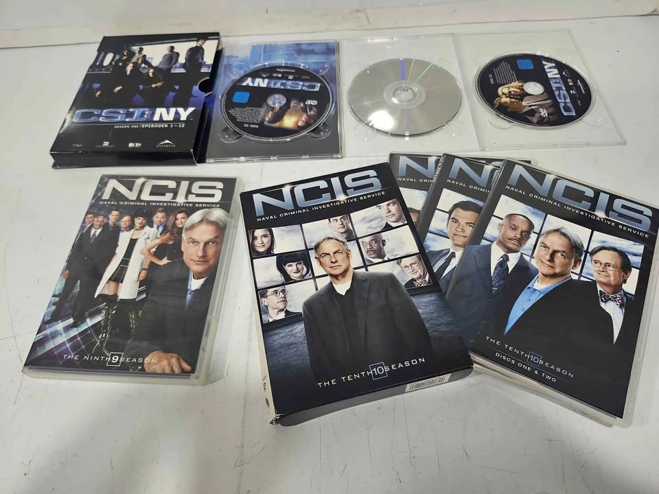 CSI: NY Seasons 1, 9, 10 and NCIS DVDs - $15 each