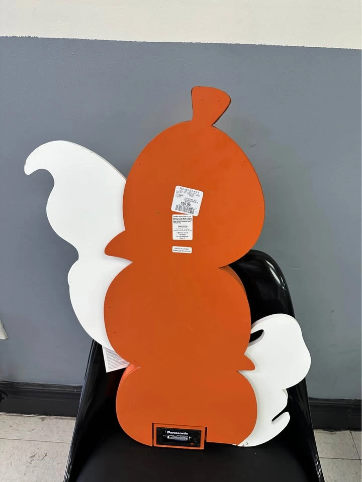 HomeSense Light-Up Halloween Pumpkin and Ghost Decoration - photo 3