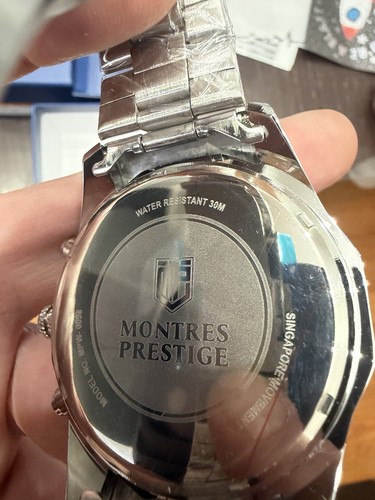 Invicta X Montres Prestige Men's Watch Silver/Black 46mm MPW-009 - photo 4
