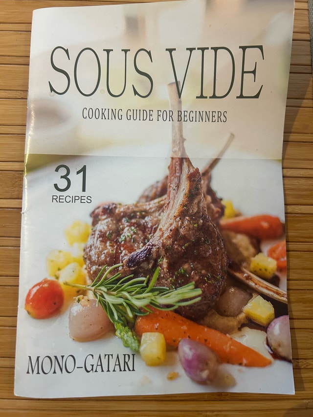 Mono-Gatari Sous Vide Precision Cooker