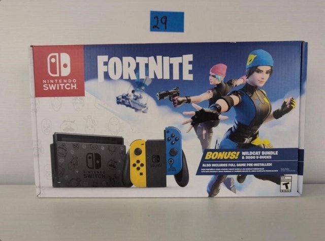 Nintendo Switch Fortnite WildCat Edition Bundle With Code