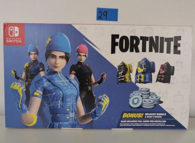 Nintendo Switch Fortnite WildCat Edition Bundle With Code - photo 2