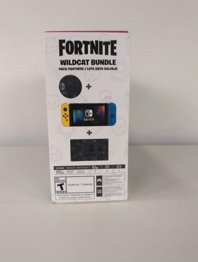 Nintendo Switch Fortnite WildCat Edition Bundle With Code - photo 3
