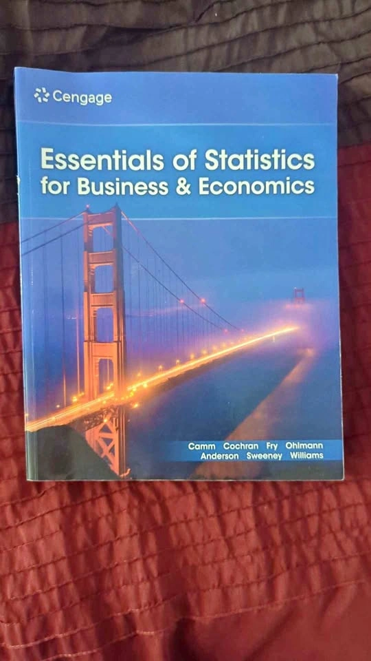 Essentials of Statistics for Business & Economics 10th Edition