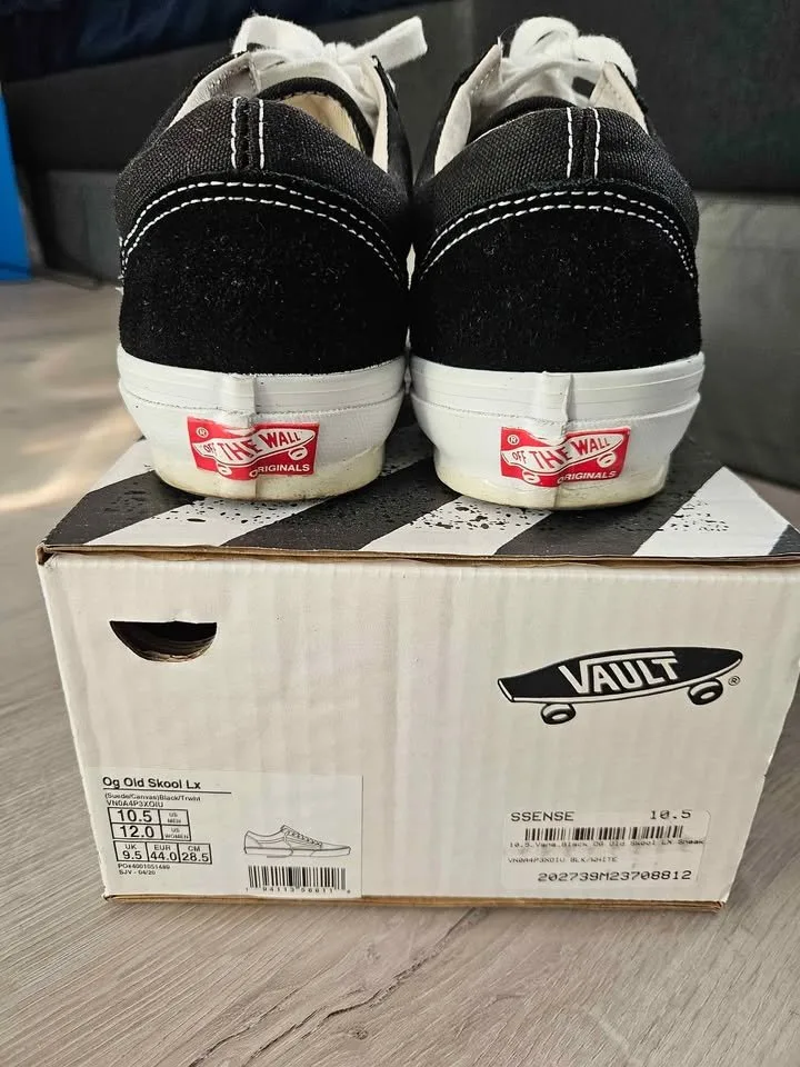 Vans Black OG Old Skool LX Sneakers USm10.5/28.5cm image indicator(2)