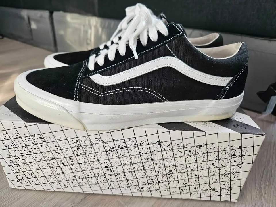 Vans Black OG Old Skool LX Sneakers USm10.5/28.5cm image indicator(6)