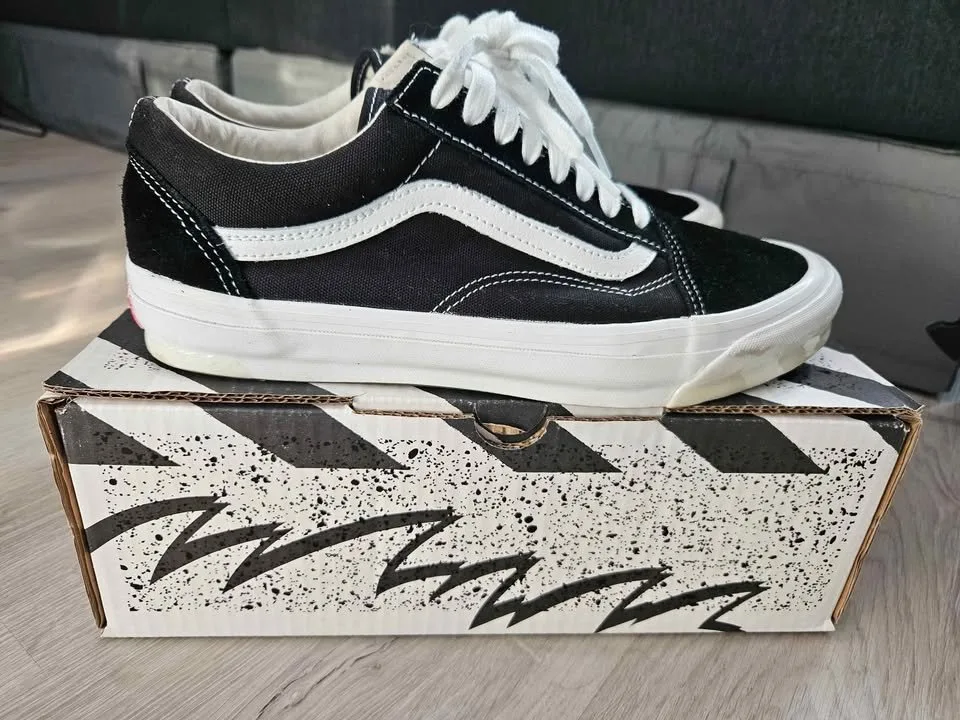 Vans Black OG Old Skool LX Sneakers USm10.5/28.5cm image indicator(7)